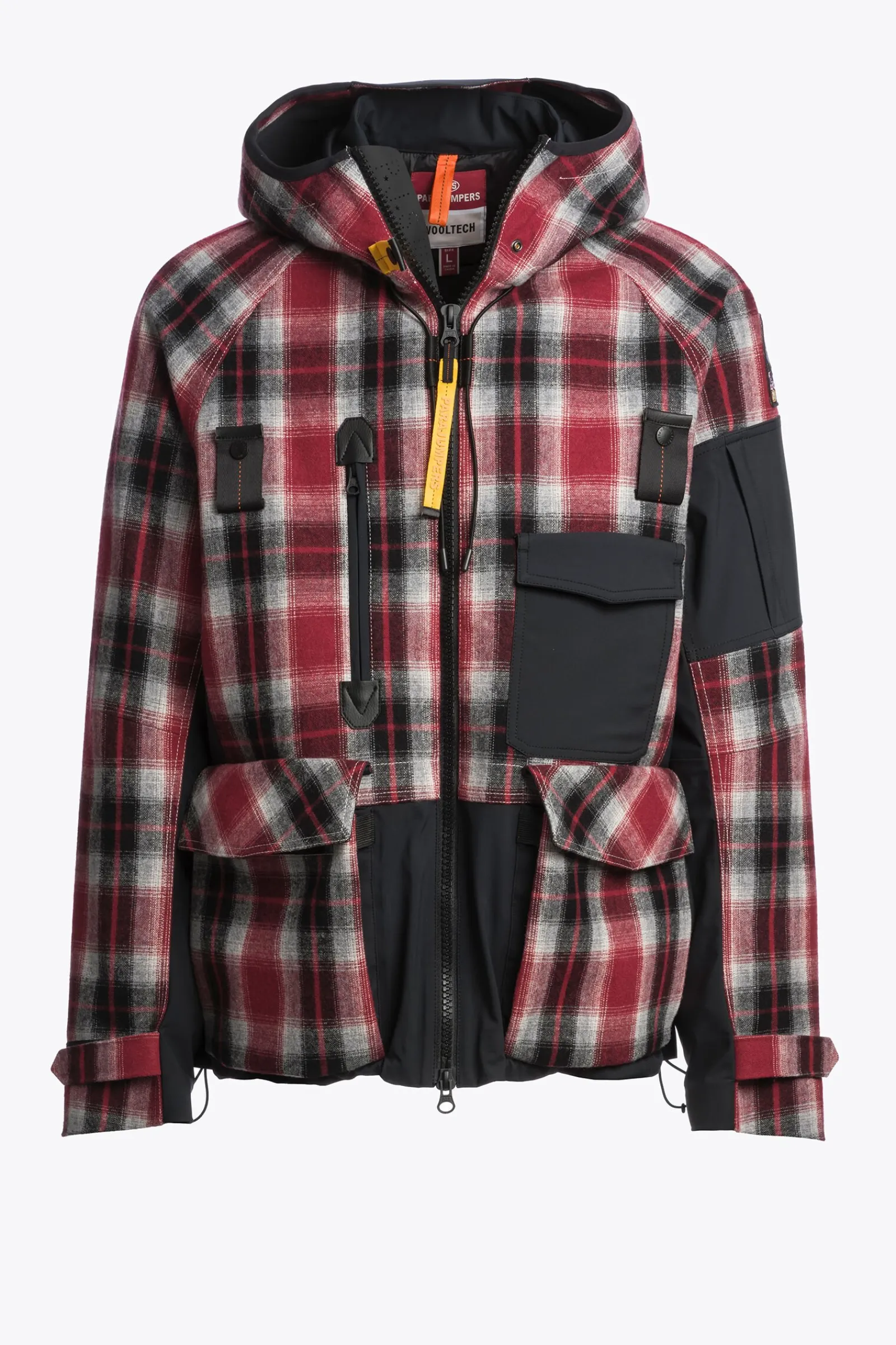Parajumpers Ski|Jasjes-AMAK - SKI-JACK RED - BLACK - GREY - WHITE
