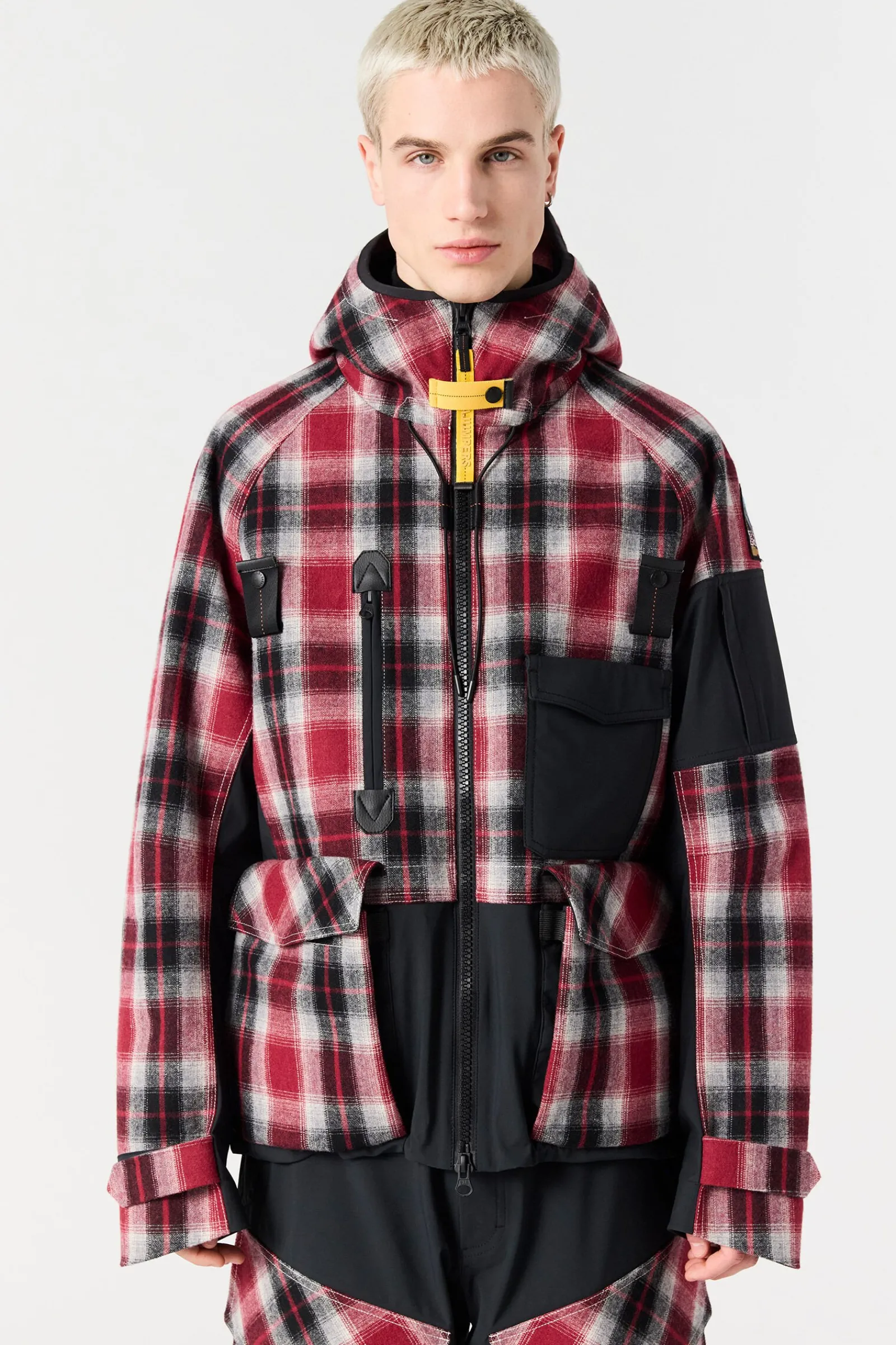 Parajumpers Ski|Jasjes-AMAK - SKI-JACK RED - BLACK - GREY - WHITE