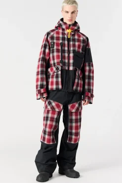 Parajumpers Ski|Jasjes-AMAK - SKI-JACK RED - BLACK - GREY - WHITE