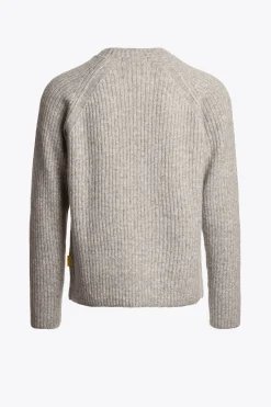 Parajumpers Tricot-BARROW - SWEATER MET RONDE HALS CHATEAU GREY