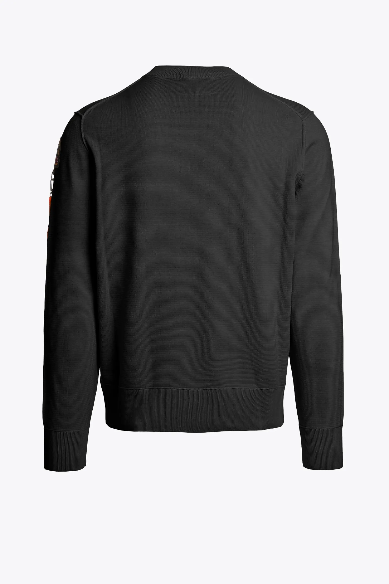 Parajumpers Tricot-BASIC BRAW - TRUI MET RONDE HALS BLACK