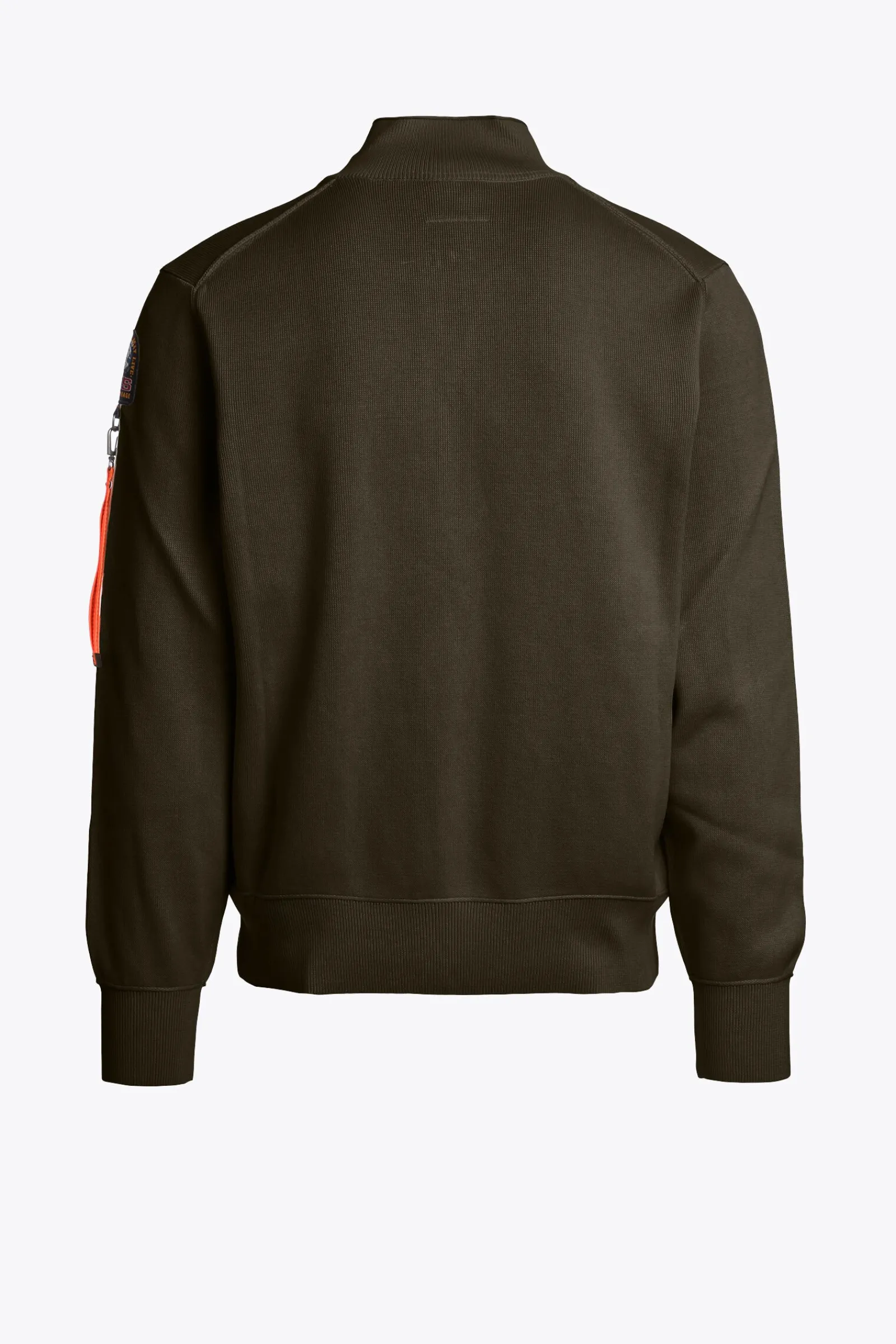 Parajumpers Tricot-BASIC SCOE - SWEATER MET RONDE HALS DEEP MOSS