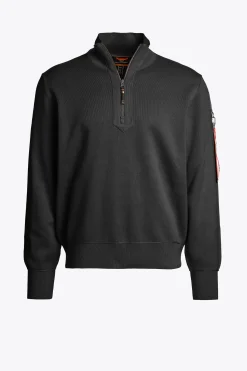 Parajumpers Tricot-BASIC SCOE - SWEATER MET RONDE HALS BLACK