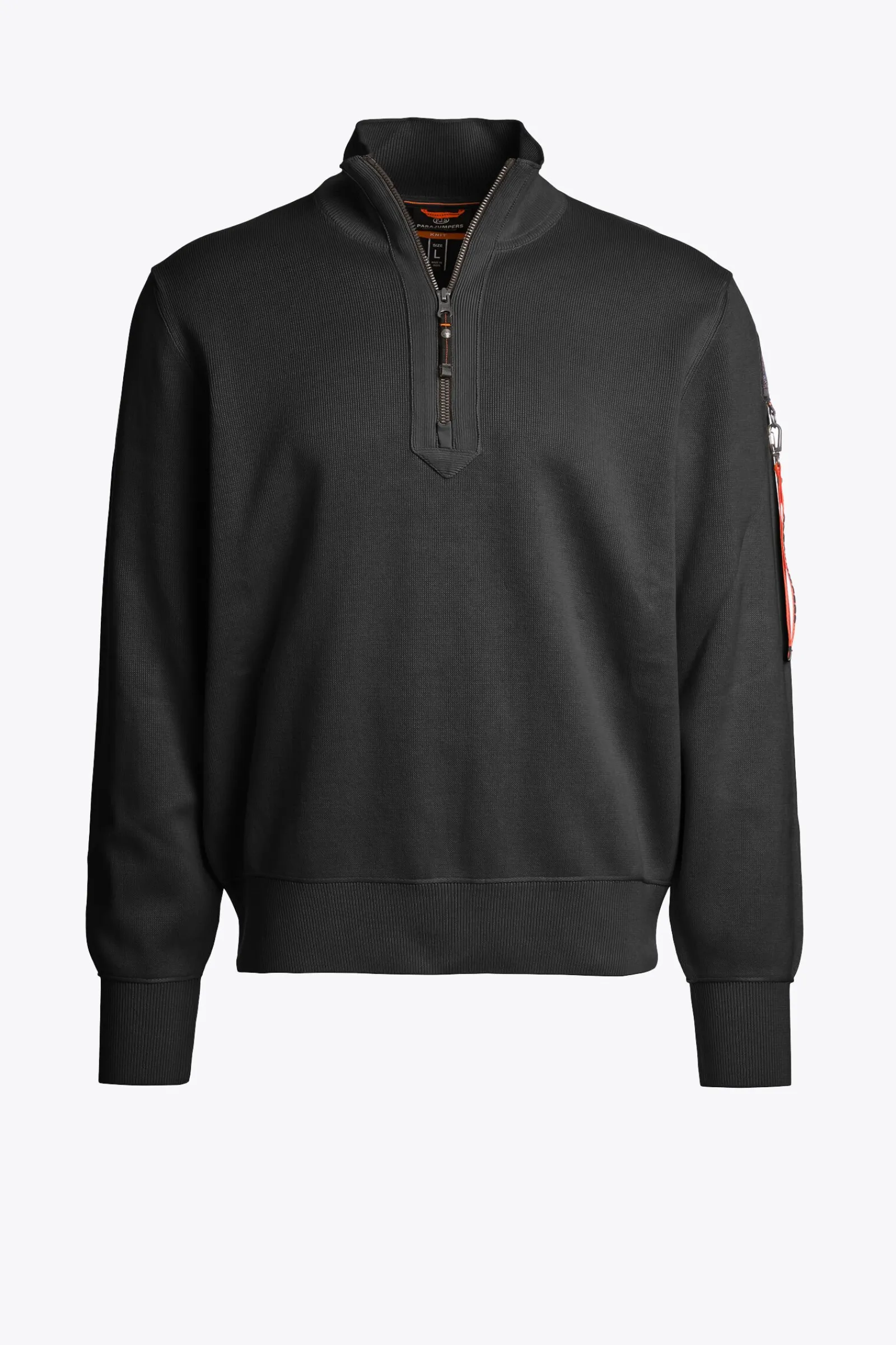 Parajumpers Tricot-BASIC SCOE - SWEATER MET RONDE HALS BLACK