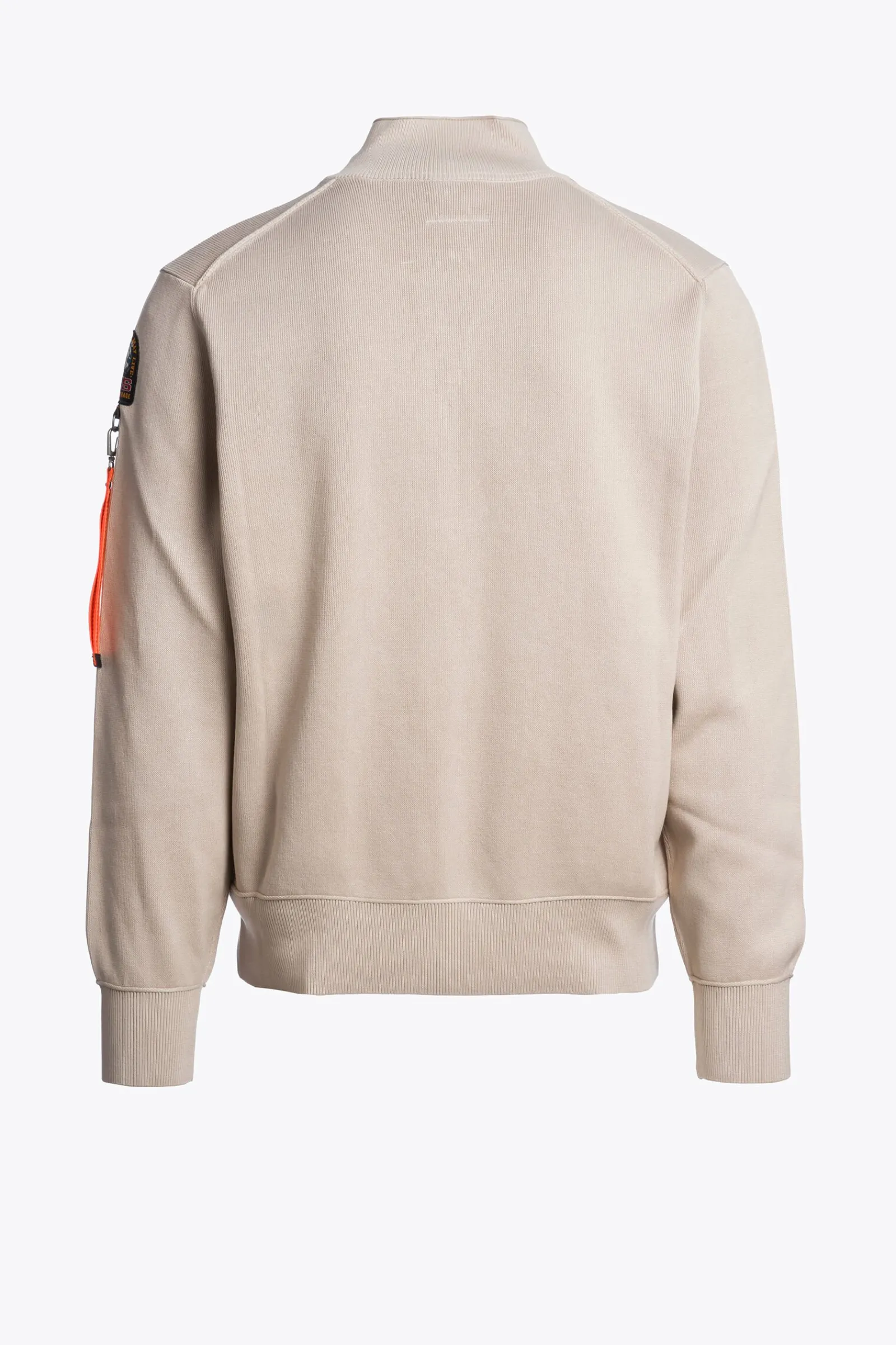 Parajumpers Tricot-BASIC SCOE - SWEATER MET RONDE HALS MASTIC