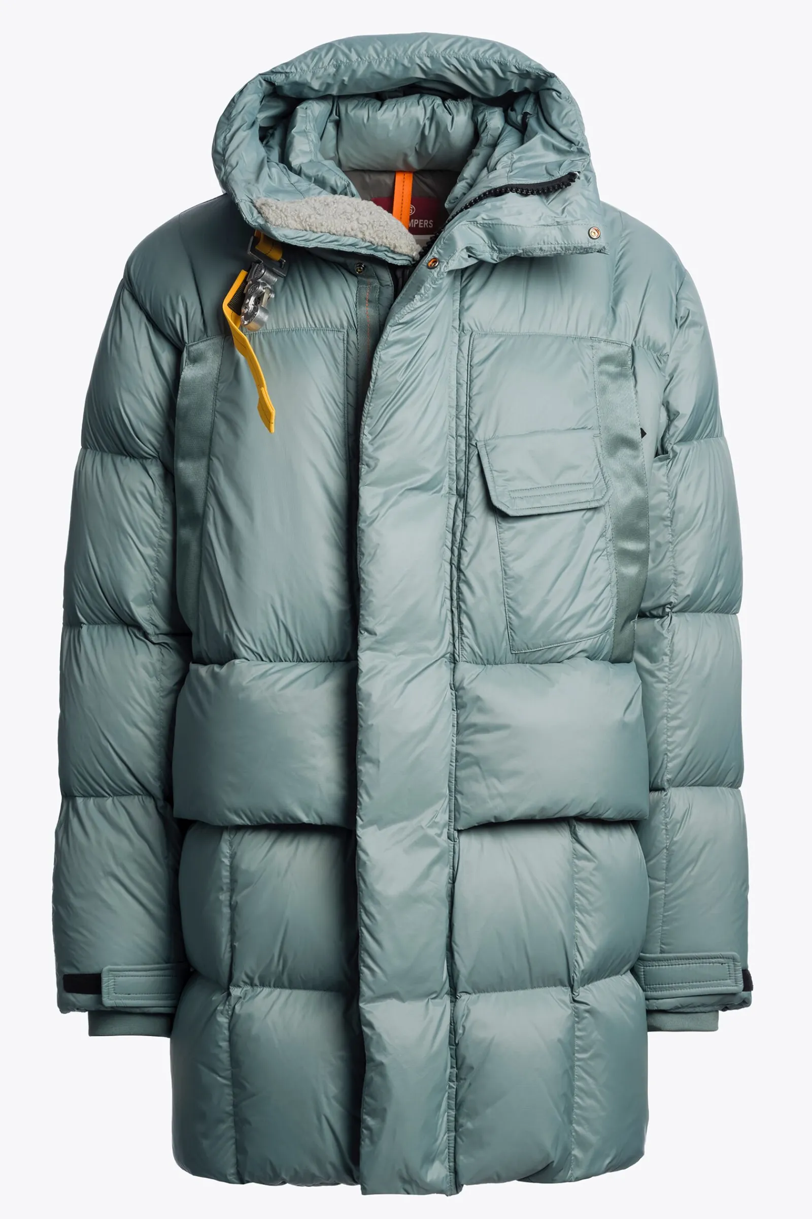 Parajumpers Donsjassen-BOLD PARKA - DONSJACK MET CAPUCHON PURITAN GREY