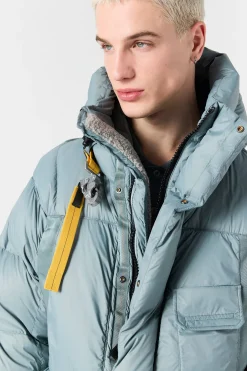 Parajumpers Donsjassen-BOLD PARKA - DONSJACK MET CAPUCHON OLIVE GREY