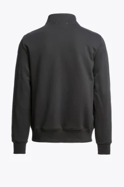 Parajumpers Sweaters-BROAD PEAK - HALFHOGE FLEECE BLACK