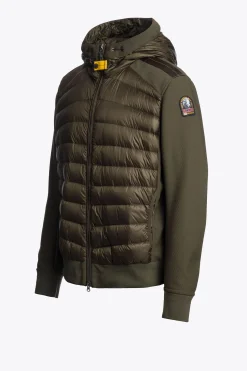 Parajumpers Hybrids|Donsjassen-BUCK - HYBRIDE JAS DEEP MOSS