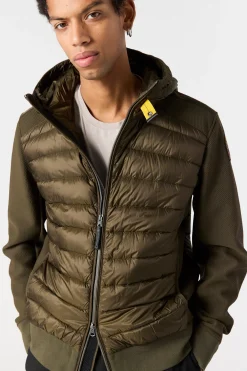Parajumpers Hybrids|Donsjassen-BUCK - HYBRIDE JAS DEEP MOSS