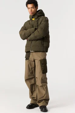 Parajumpers Donsjassen-CASSIAN - DONSJACK MET CAPUCHON DEEP MOSS