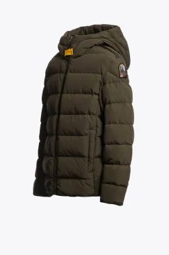 Parajumpers Jongens-CASSIAN - DONSJACK MET CAPUCHON DEEP MOSS