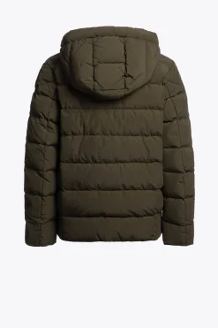 Parajumpers Jongens-CASSIAN - DONSJACK MET CAPUCHON DEEP MOSS