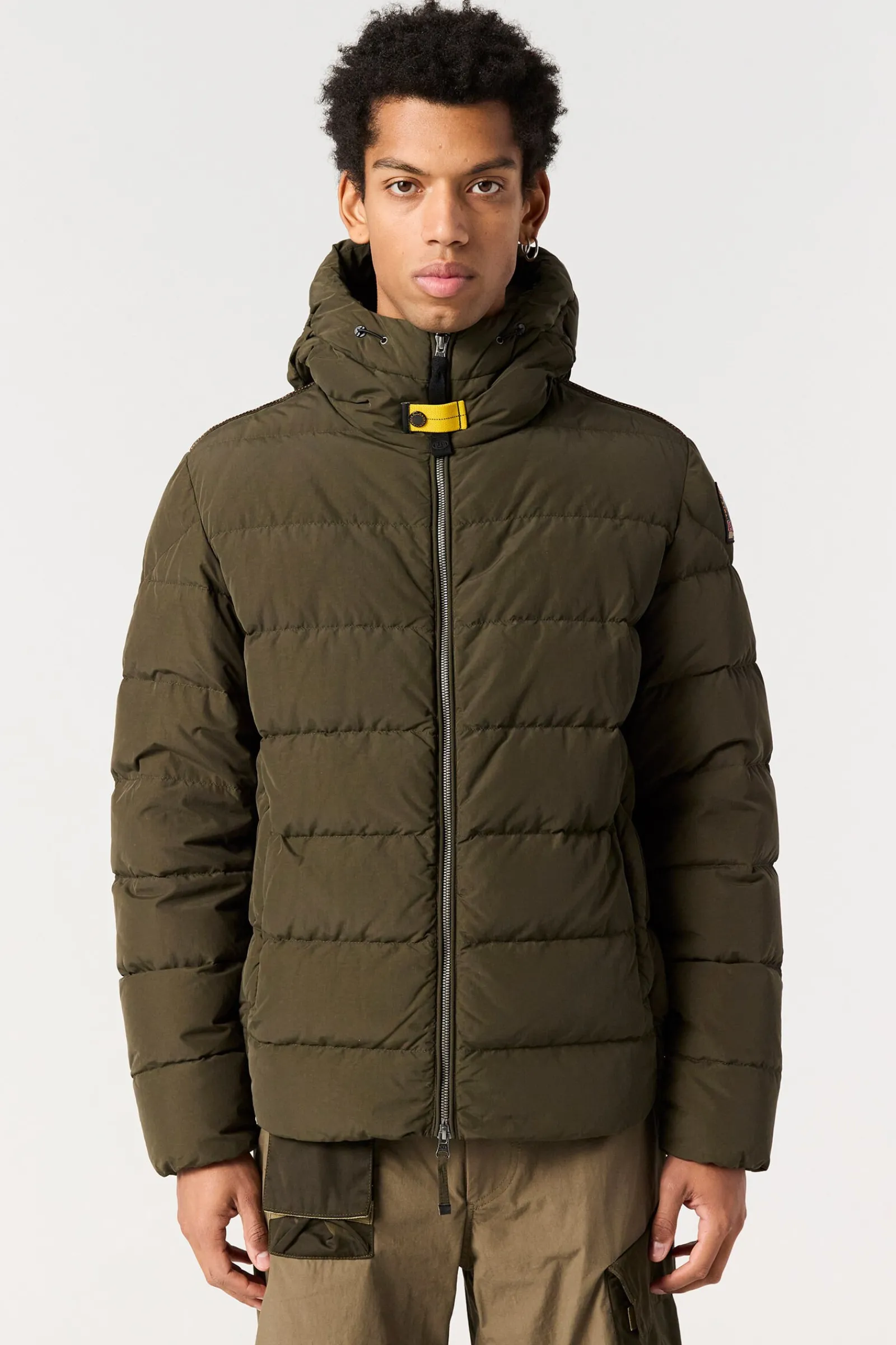 Parajumpers Donsjassen-CASSIAN - DONSJACK MET CAPUCHON BLACK