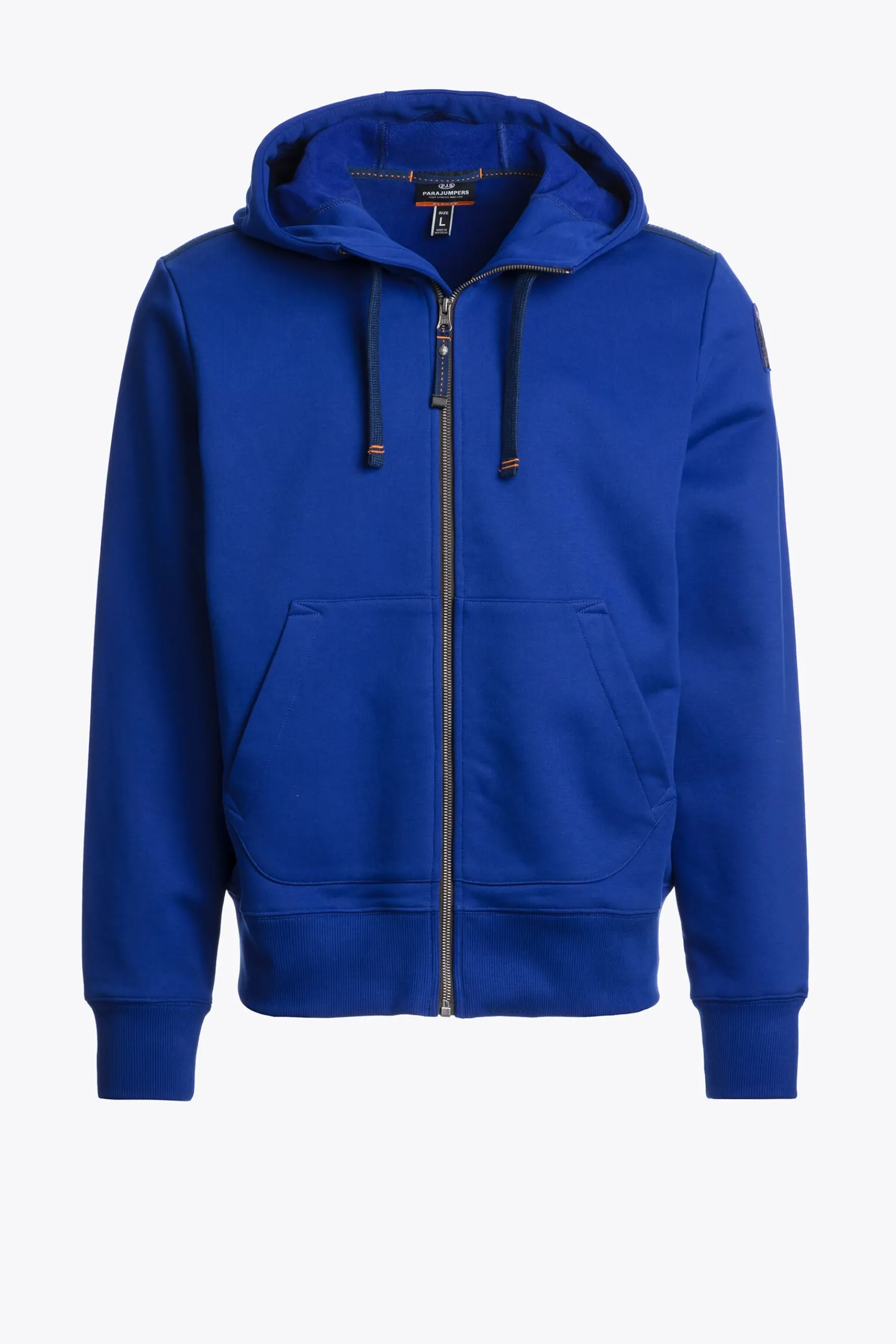 Parajumpers Sweaters-CHARLIE EASY - FLEECE MET CAPUCHON COSMIC BLUE