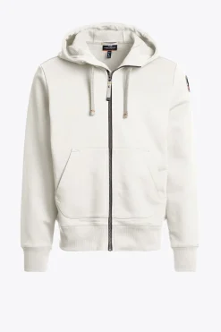 Parajumpers Sweaters-CHARLIE EASY - FLEECE MET CAPUCHON PURITY