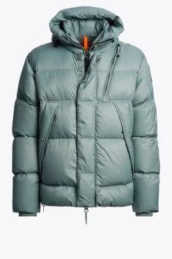 Parajumpers Donsjassen-CLOUD - DONSJACK MET CAPUCHON PURITAN GREY