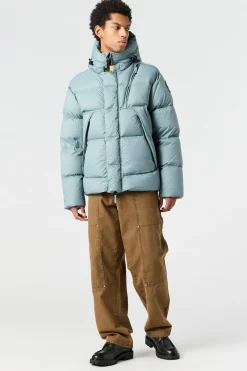 Parajumpers Donsjassen-CLOUD - DONSJACK MET CAPUCHON PURITAN GREY