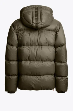 Parajumpers Donsjassen-CLOUD - DONSJACK MET CAPUCHON OLIVE GREY