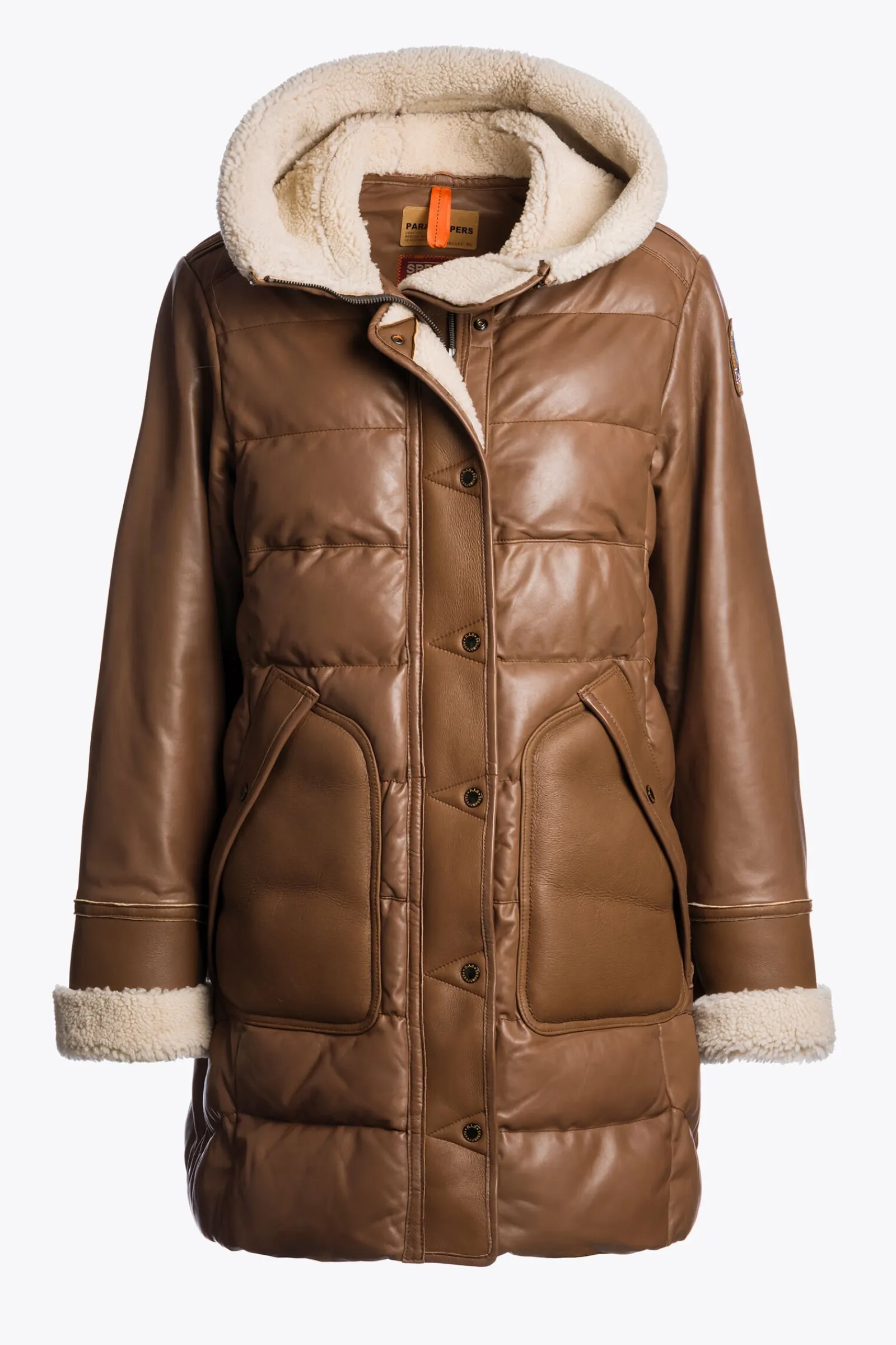 Parajumpers Leren Jasjes|Jasjes-DEMI SPECIAL - LEREN JAS CLAY