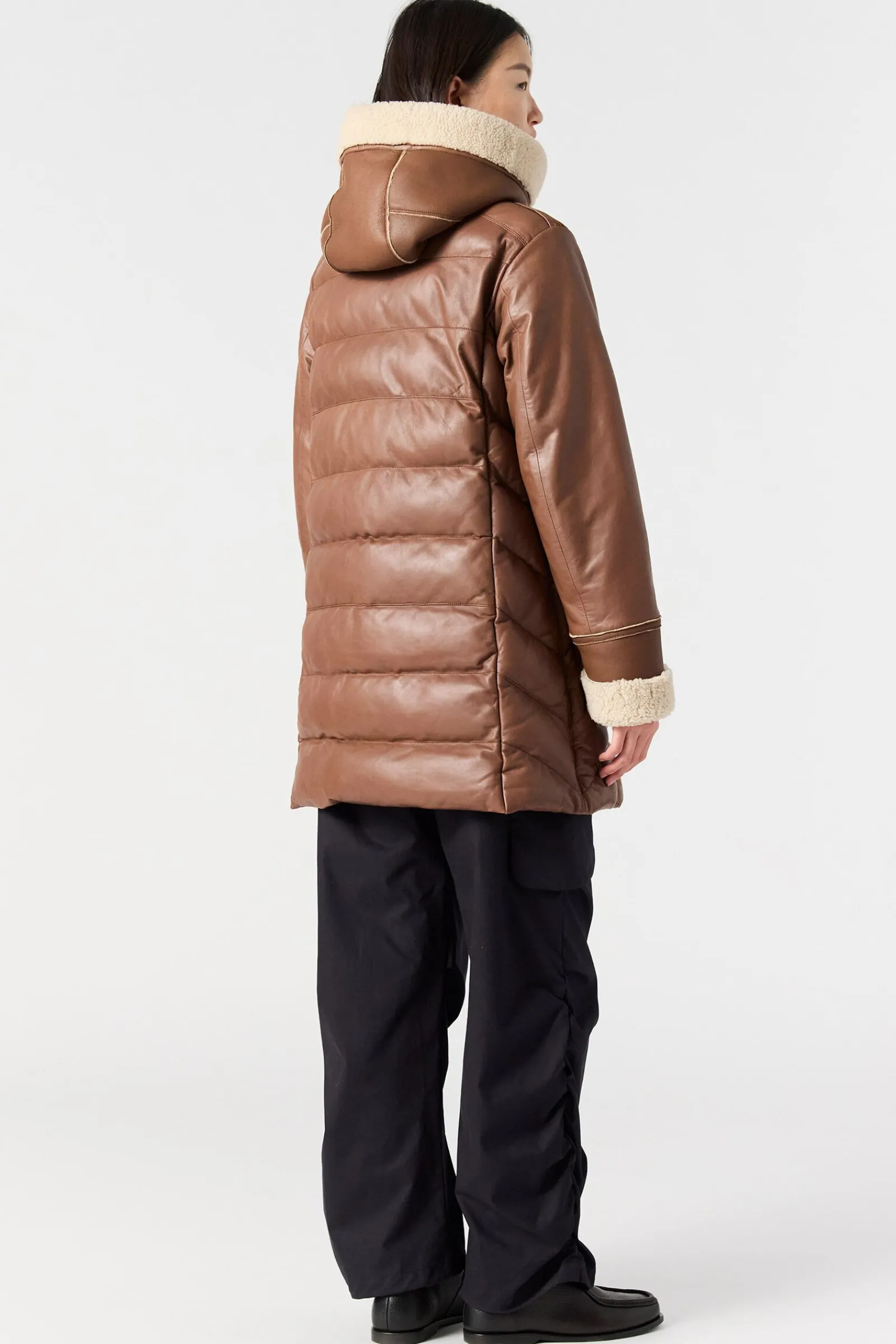 Parajumpers Leren Jasjes|Jasjes-DEMI SPECIAL - LEREN JAS CLAY