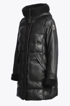 Parajumpers Leren Jasjes|Jasjes-DEMI SPECIAL - LEREN JAS BLACK