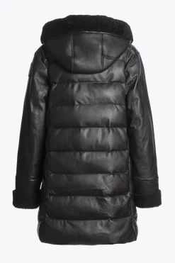 Parajumpers Leren Jasjes|Jasjes-DEMI SPECIAL - LEREN JAS BLACK
