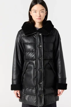 Parajumpers Leren Jasjes|Jasjes-DEMI SPECIAL - LEREN JAS BLACK