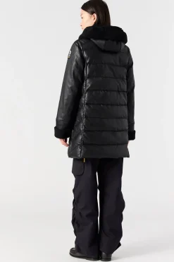 Parajumpers Leren Jasjes|Jasjes-DEMI SPECIAL - LEREN JAS BLACK