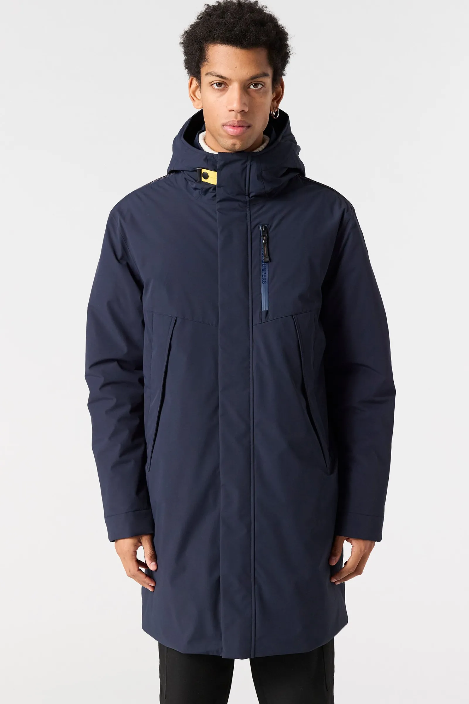 Parajumpers Jasjes-EASY - GEWATTEERDE JAS BLUE NAVY