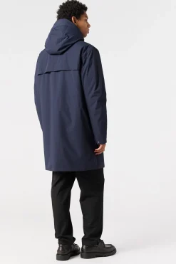 Parajumpers Jasjes-EASY - GEWATTEERDE JAS BLUE NAVY
