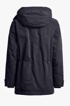 Parajumpers Donsjassen|Jasjes-EFREM - LANG JACK MET CAPUCHON BLUE NAVY