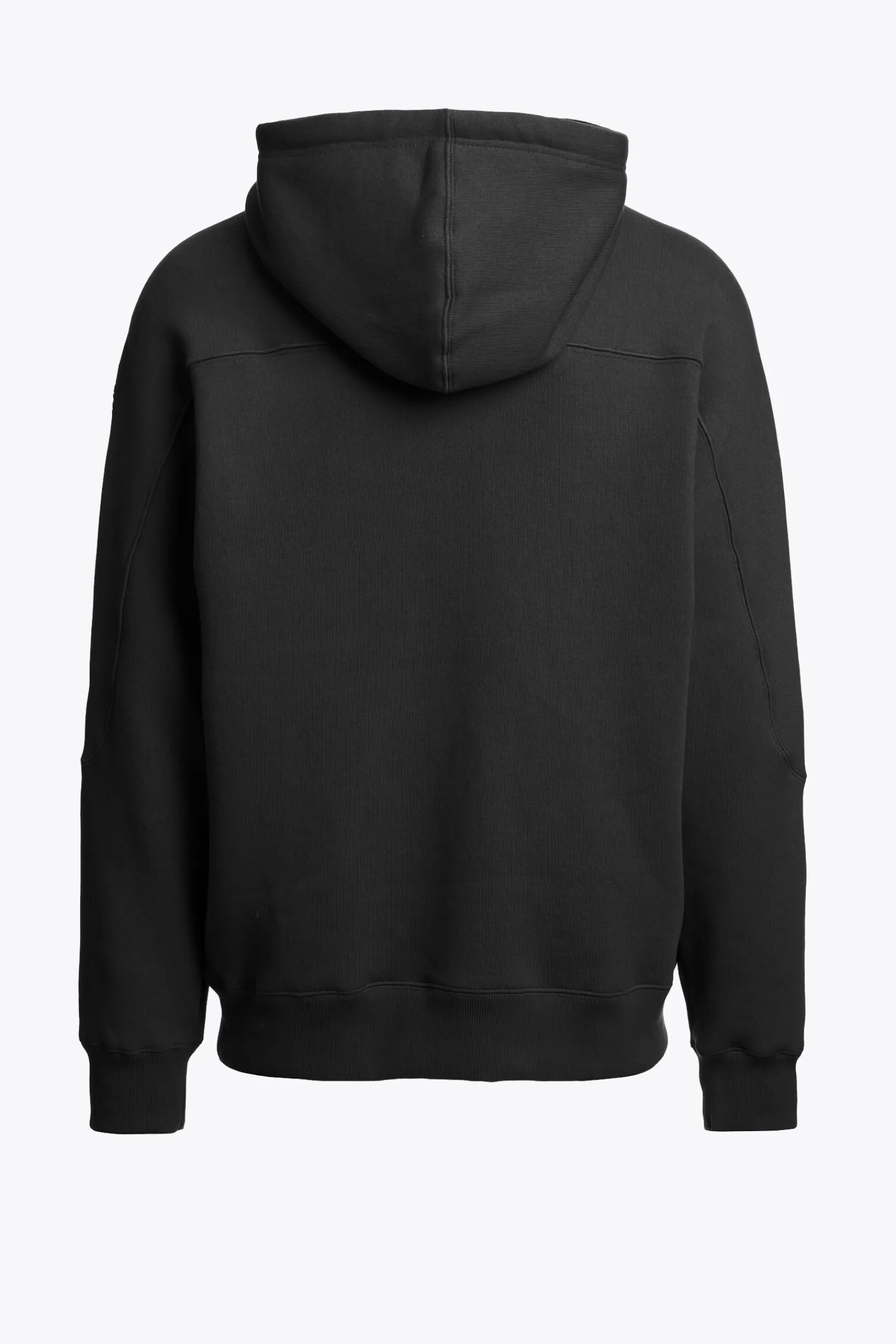 Parajumpers Sweaters-ELIJAH - FLEECE MET CAPUCHON BLACK