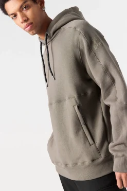 Parajumpers Sweaters-ELIJAH - FLEECE MET CAPUCHON BLACK