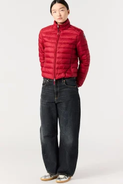 Parajumpers Donsjassen-EMILIA - KORT DONSJACK RIO RED