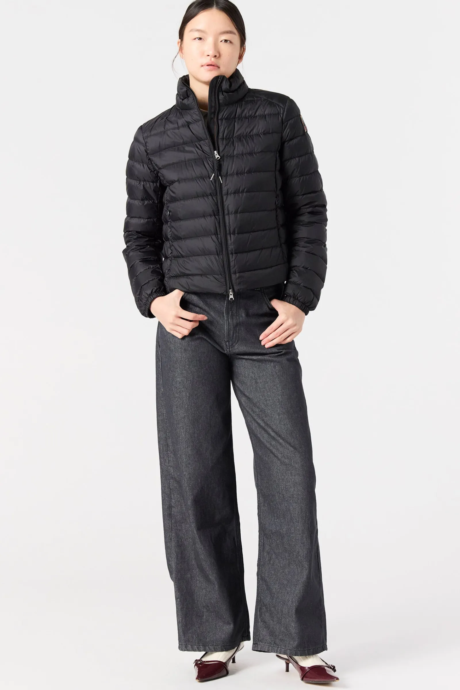 Parajumpers Donsjassen-EMILIA - KORT DONSJACK MOONBEAM