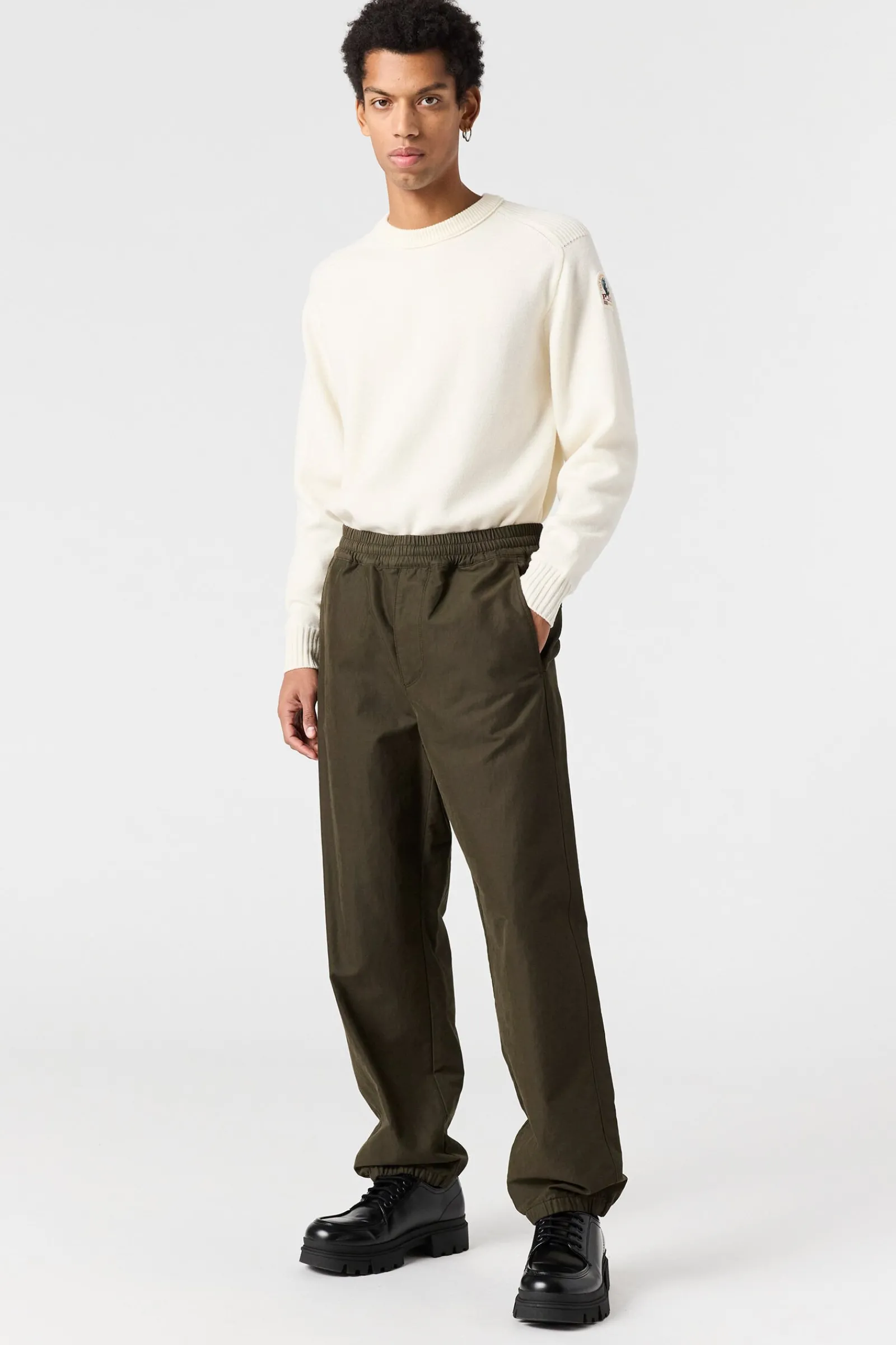 Parajumpers Broeken-ERASMO - LANGE BROEK DEEP MOSS