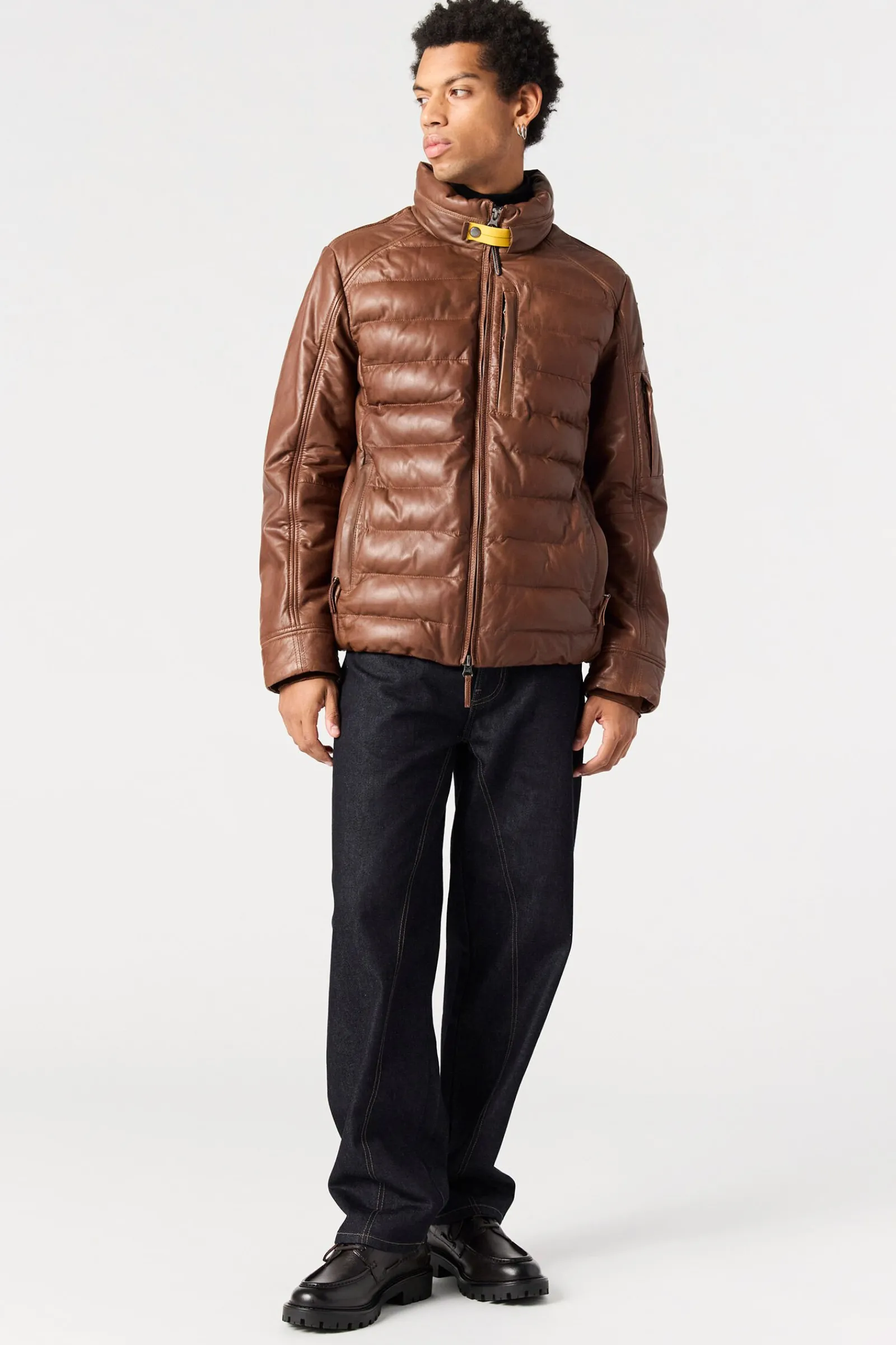 Parajumpers Leren Jasjes|Jasjes-ERNIE - LEREN JAS CLAY