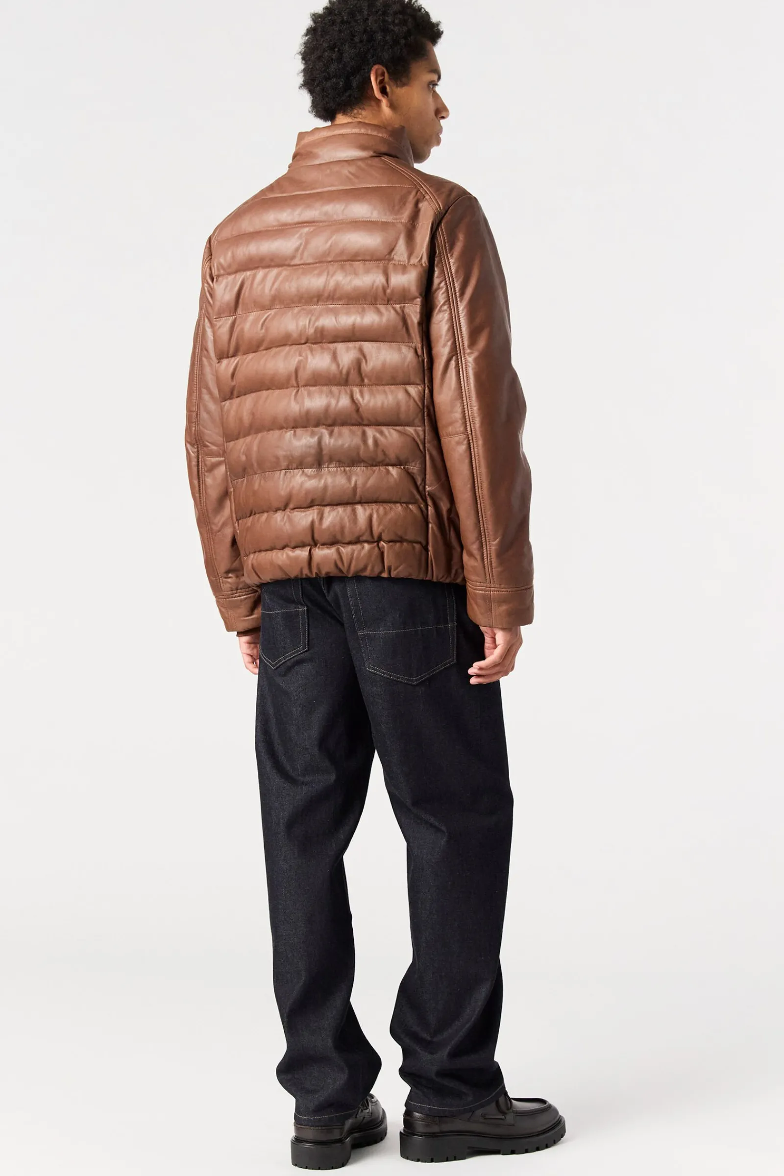 Parajumpers Leren Jasjes|Jasjes-ERNIE - LEREN JAS CLAY