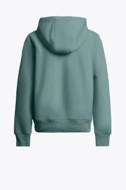 Parajumpers Jongens-EVEREST - FLEECE MET CAPUCHON PURITAN GREY