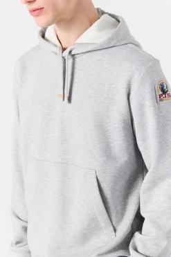 Parajumpers Sweaters-EVEREST - FLEECE MET CAPUCHON BLUE NAVY