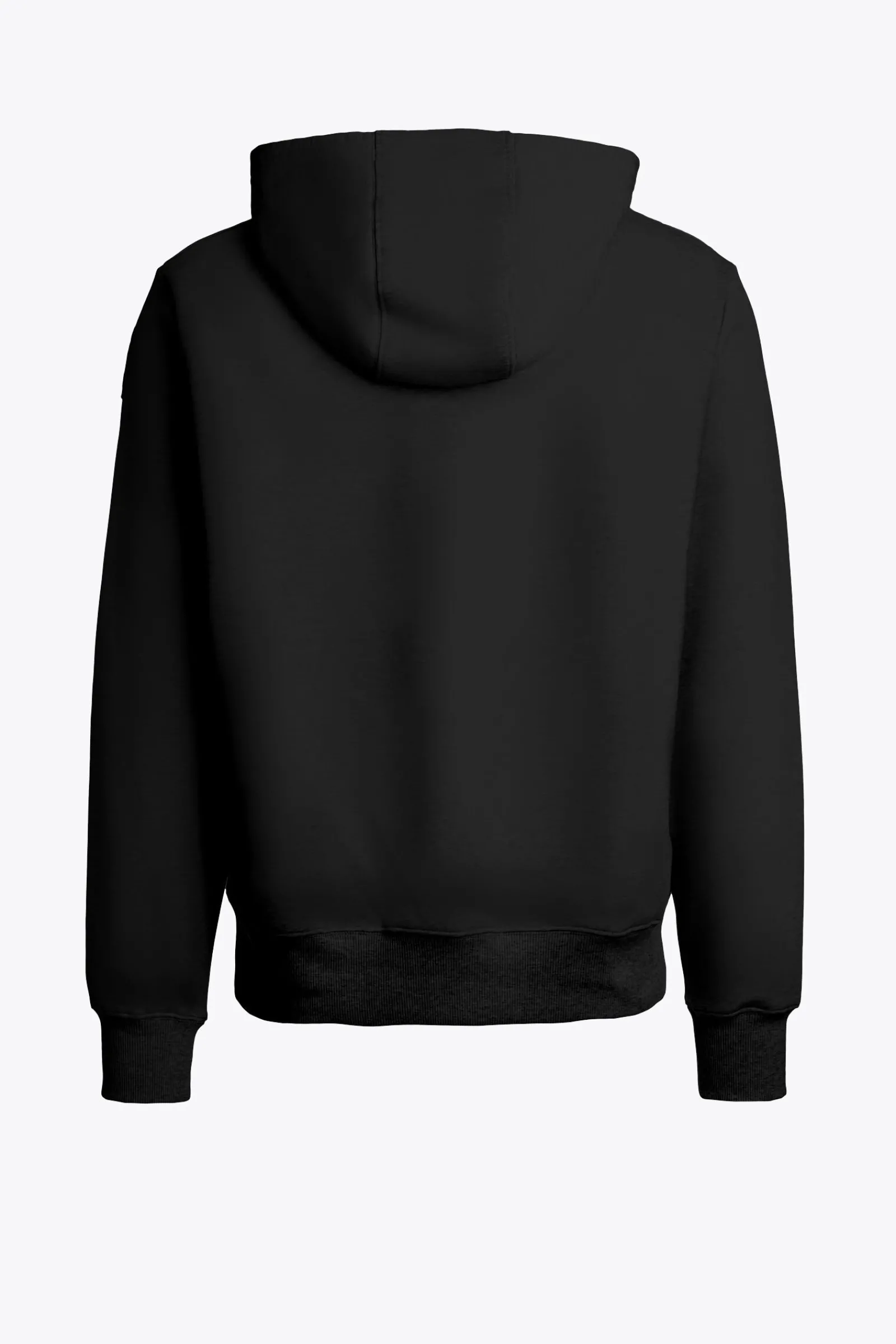 Parajumpers Sweaters-EVEREST - FLEECE MET CAPUCHON BLACK