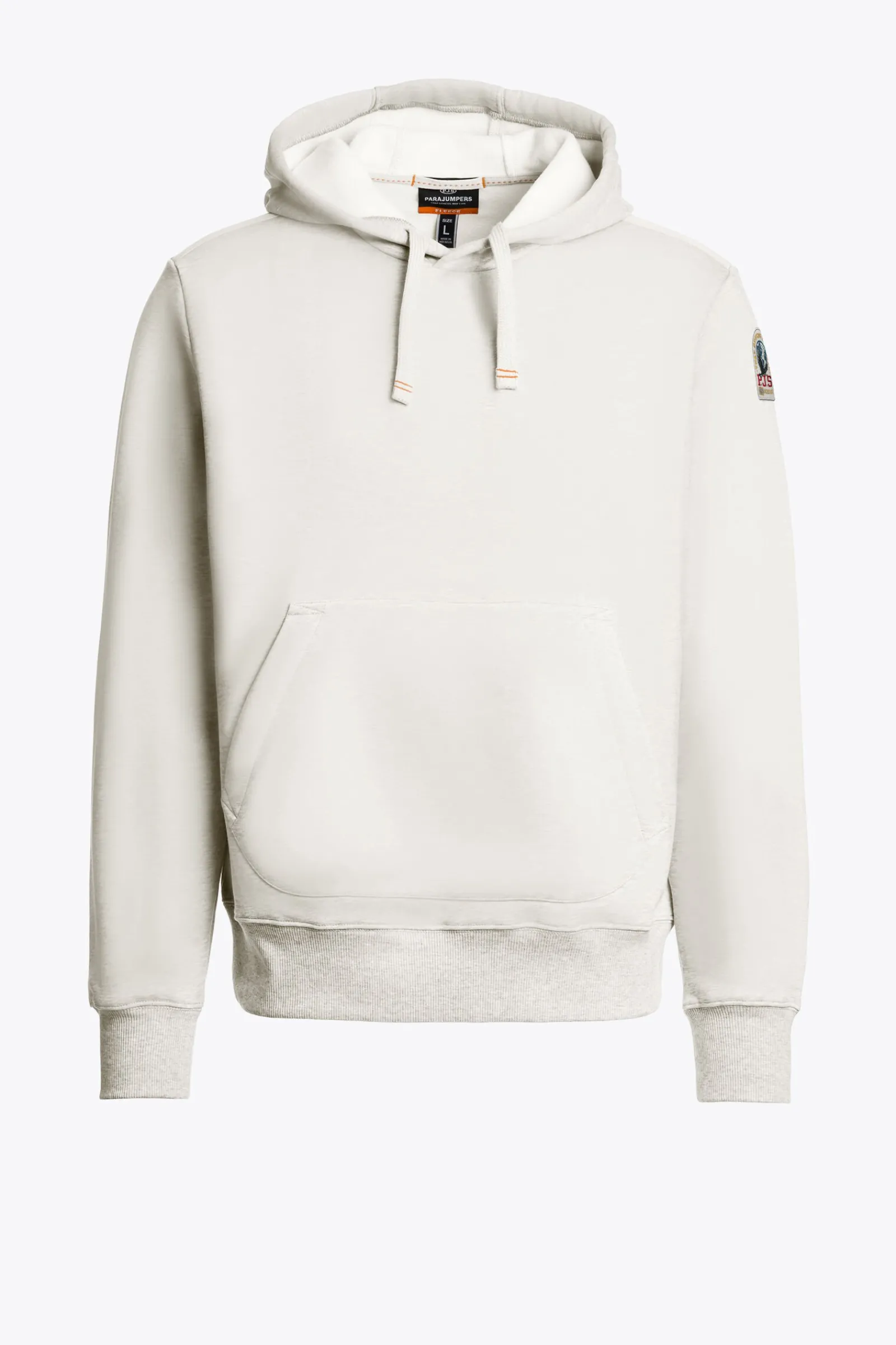Parajumpers Sweaters-EVEREST - FLEECE MET CAPUCHON PURITY