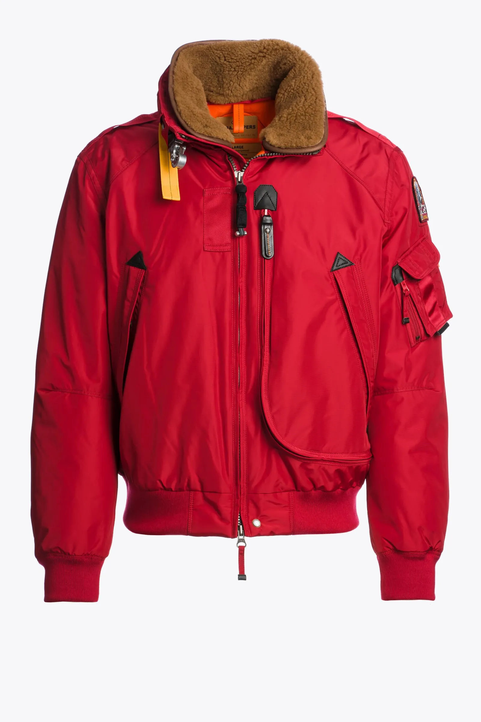 Parajumpers Bomberjacken|Jasjes-FIRE S. - BOMBERJACK MET CAPUCHON RED