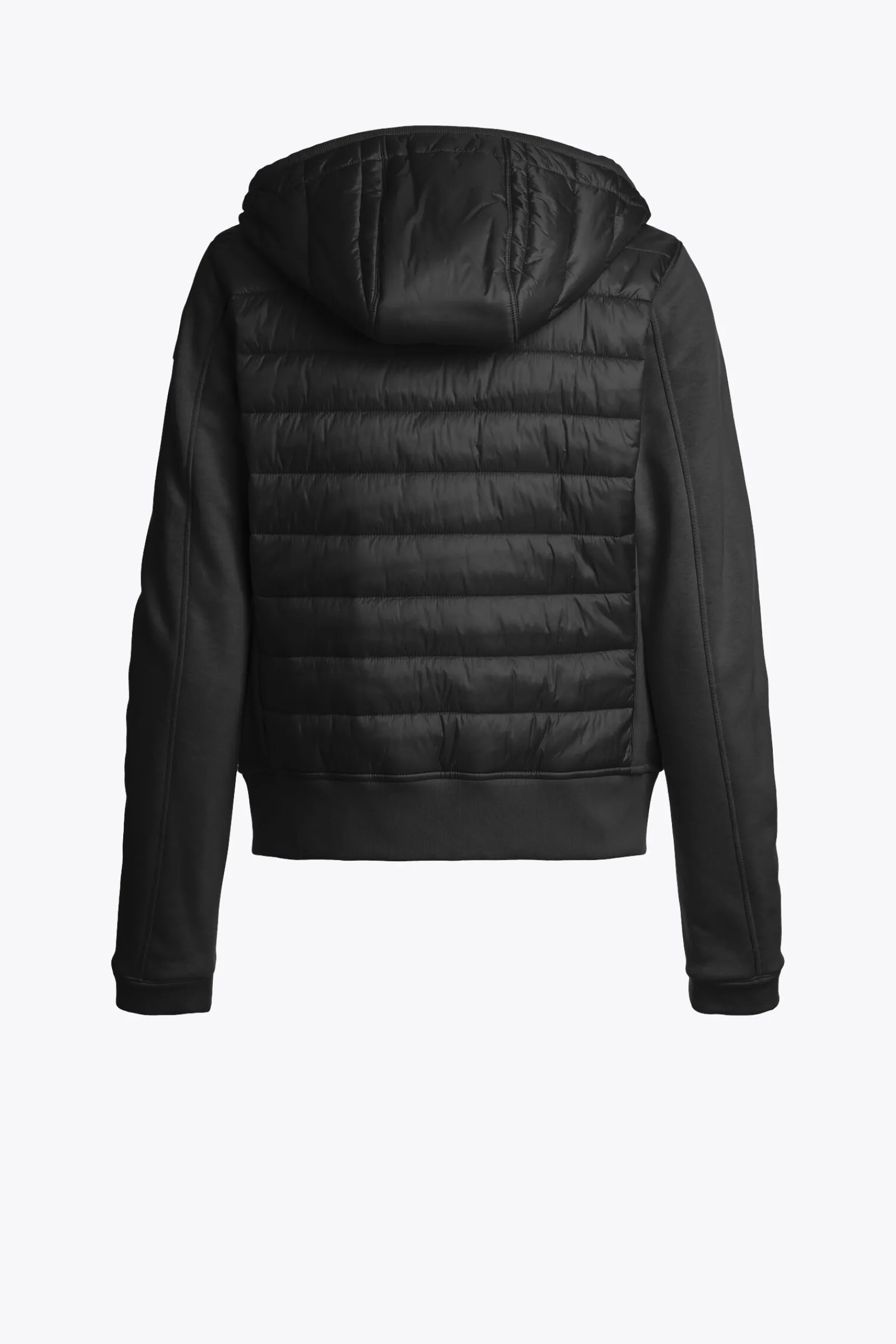 Parajumpers Bomberjacken|Hybrids-FORTUNE - HYBRIDE FLEECE SWEATER BLACK