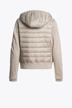 Parajumpers Bomberjacken|Hybrids-FORTUNE - HYBRIDE FLEECE SWEATER CHATEAU GREY
