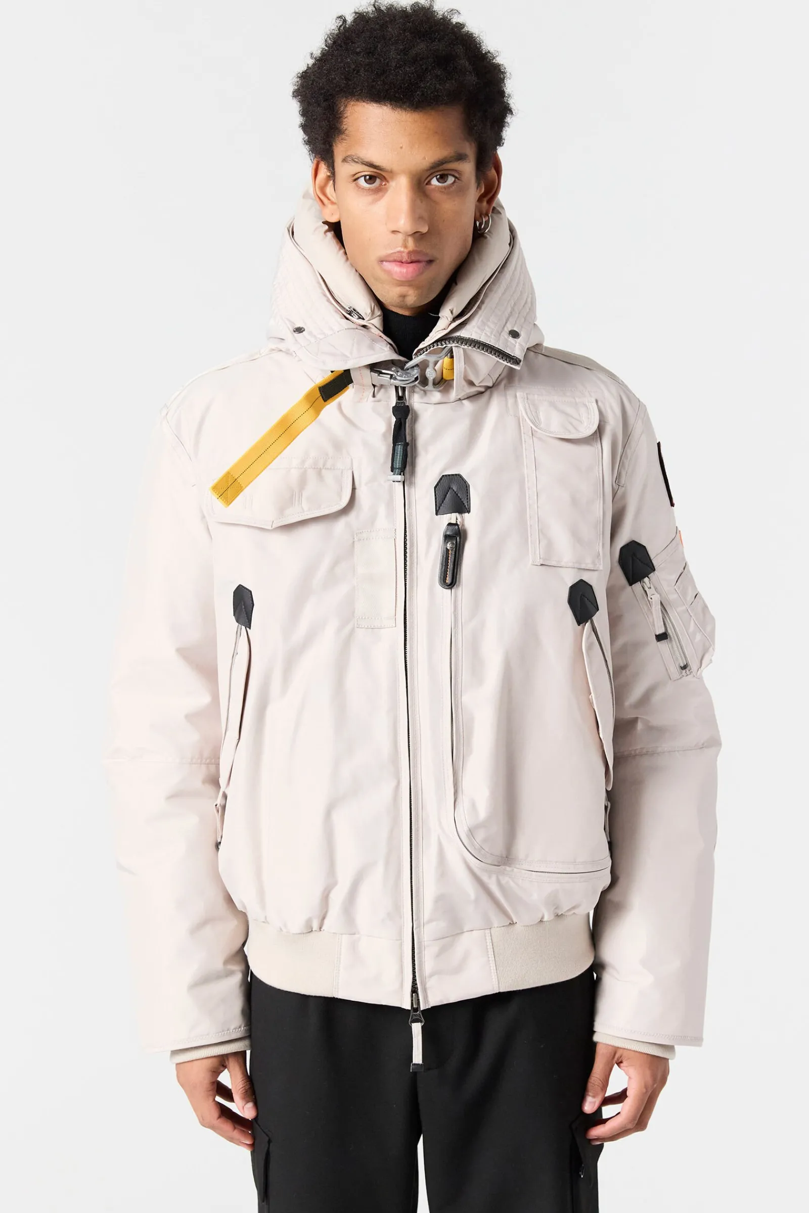 Parajumpers Bomberjacken|Jasjes-GOBI - BOMBERJACK MET CAPUCHON OLIVE GREY