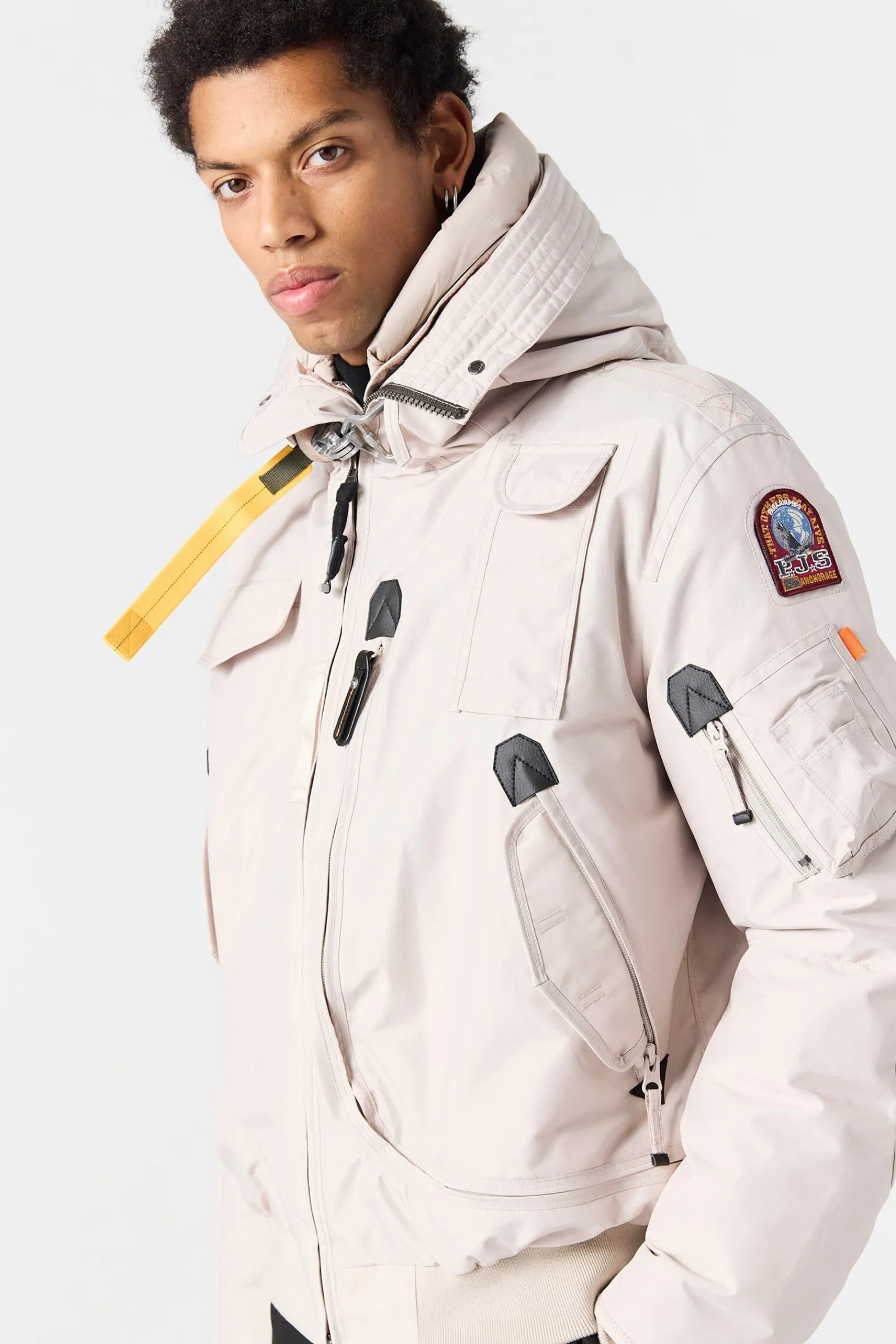 Parajumpers Bomberjacken|Jasjes-GOBI - BOMBERJACK MET CAPUCHON OLIVE GREY