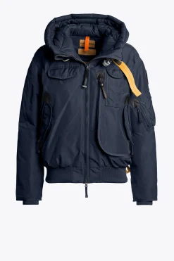 Parajumpers Bomberjacken|Jasjes-GOBI - BOMBERJACK MET CAPUCHON BLUE NAVY