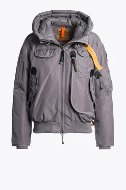 Parajumpers Bomberjacken|Jasjes-GOBI - BOMBERJACK MET CAPUCHON RABBIT GREY